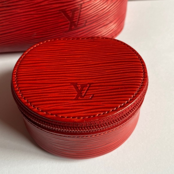 Louis Vuitton Handbags - Louis Vuitton Red Epi Leather Ecrin Bijoux Case